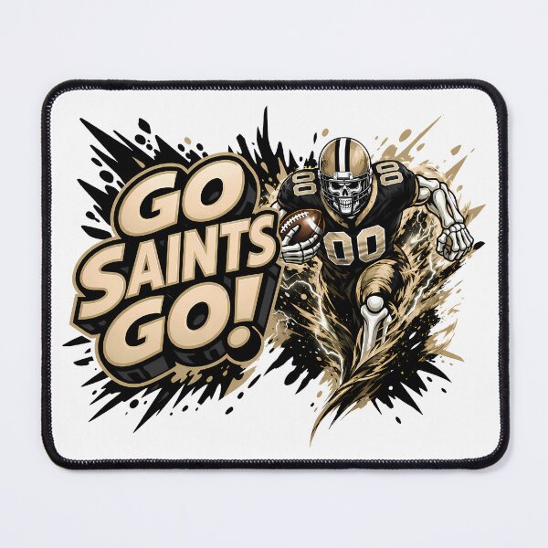 Item preview, Go Saints Go! New Orleans Saints Football Fan #0093 designed and sold by GLUVY-THEME.