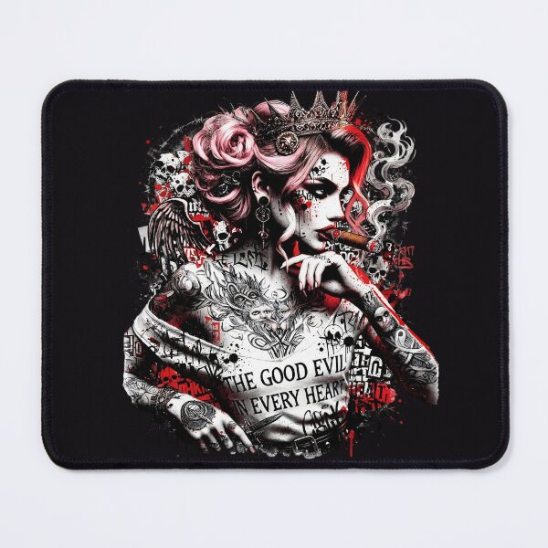 Artikelvorschau, Gothic Queen Zigarrenrosa Haar entworfen und verkauft von Voodoo Store Paranormal Collections.