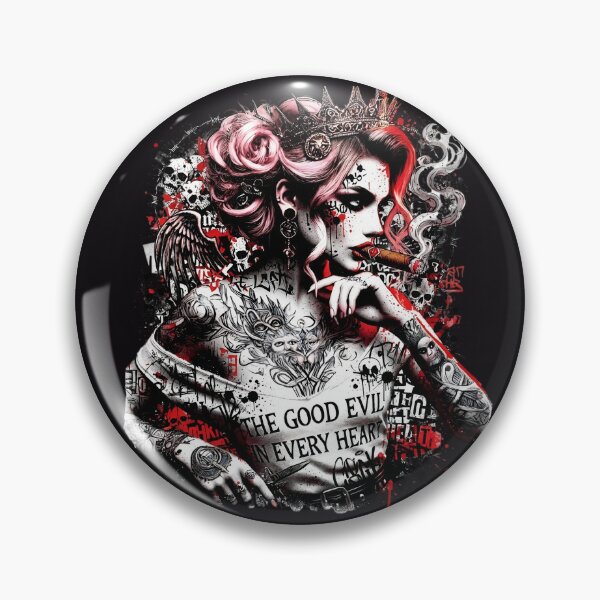 Item preview, Gothic Queen Cigar Pink Hair designed and sold by Voodoo Store Paranormal Collections.