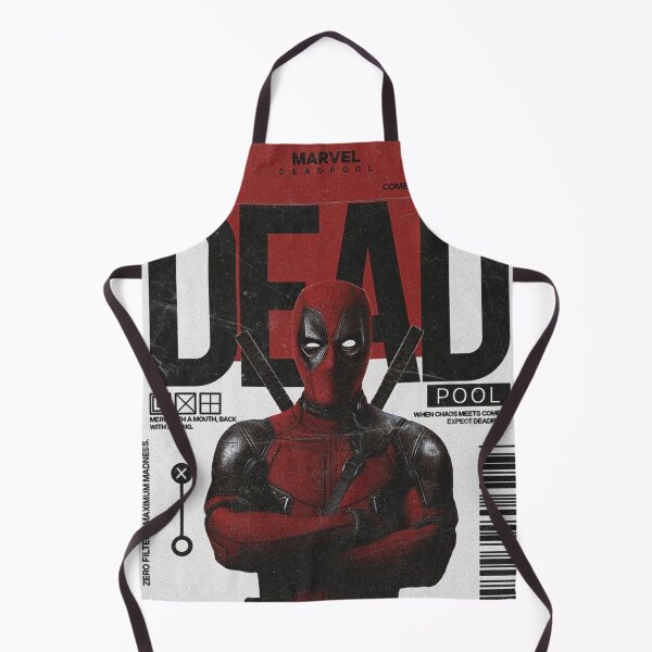 Item preview, Deadpool Retro Grunge T-Shirt | Red & Black Comic Book Graphic designed and sold by Lunarpie9669.