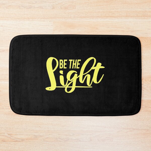 Item preview, Be The Light Be Kind Inspirational Positivity Text designed and sold by shirt-o-mat.