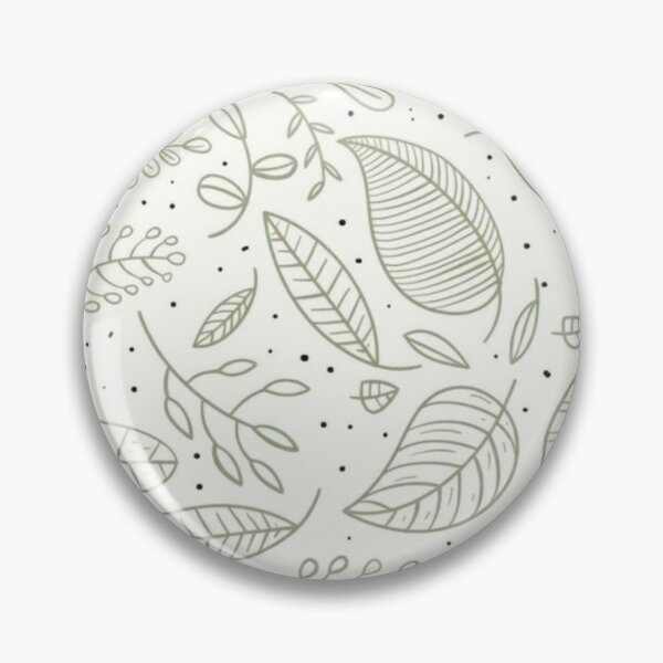 Item preview, Sage Green Minimalist Leaf Line Art Pattern designed and sold by GozdeSoftChaos.