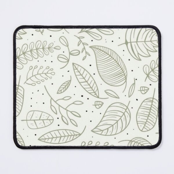 Item preview, Sage Green Minimalist Leaf Line Art Pattern designed and sold by GozdeSoftChaos.