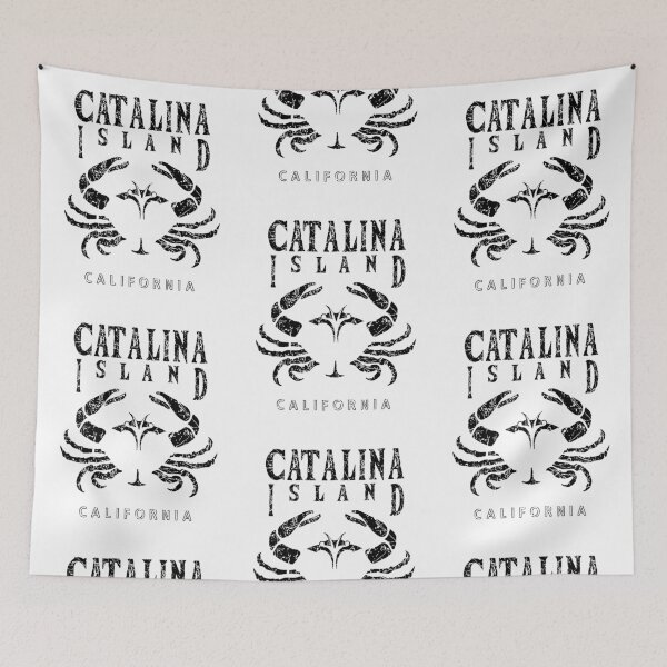 Item preview, Catalina Island California, Lazy Tide Vibe, Crabbing for Crab, Catalina Island Souvenir, Catalina island Gift, Catalina Island Beach, designed and sold by ArtByBollwitt.