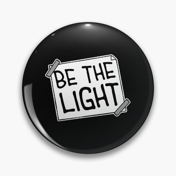 Item preview, Be The Light Be Kind Inspirational Positivity Text designed and sold by shirt-o-mat.
