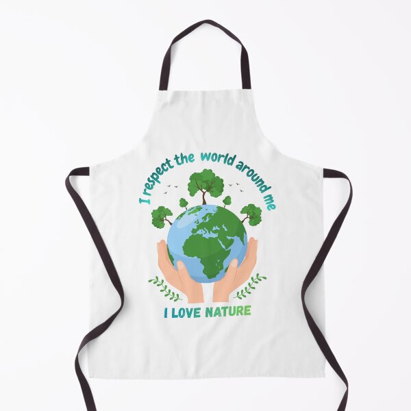 Item preview, I Respect The World Around Me, I Love Nature. designed and sold by Dinasshop.