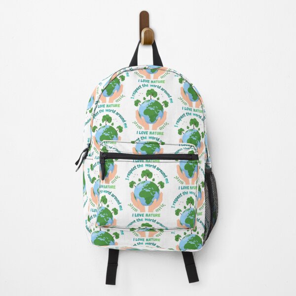 Item preview, I Respect The World Around Me, I Love Nature. designed and sold by Dinasshop.
