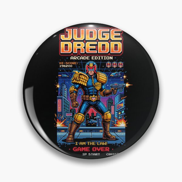 Item preview, Judge Dredd Arcade Edition designed and sold by RatherCreative.