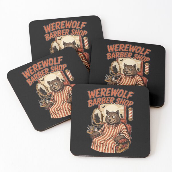 Item preview, Halloween Werewolf – Werewolf Barber Shop designed and sold by No Excuses Supply.