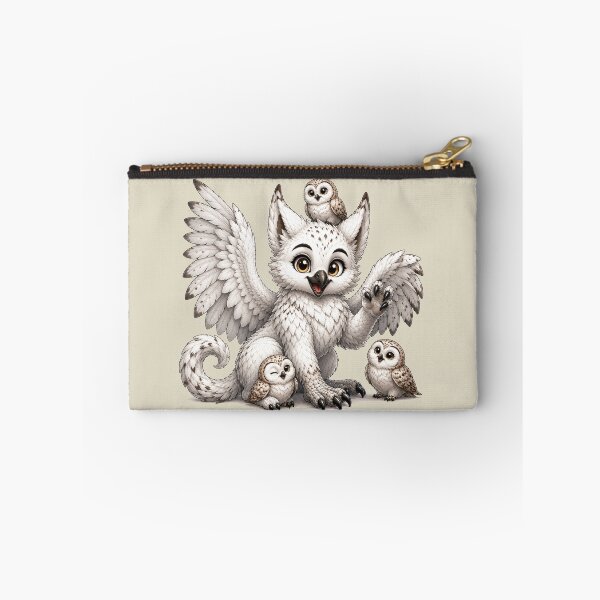 Item preview, Cute Fantasy Griffin and Owlet Family designed and sold by Hatchling Hollow.