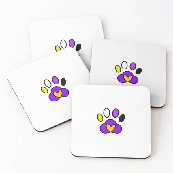 Item preview, nonbinary paw designed and sold by the-imPAWium.