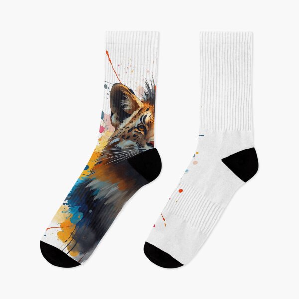 Item preview, Tiger Portrait Colorful art designed and sold by Modern-Tropical.