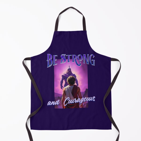 Item preview, Be Strong and Courageous David and Goliath Christian Faith designed and sold by Sachie's Studio.