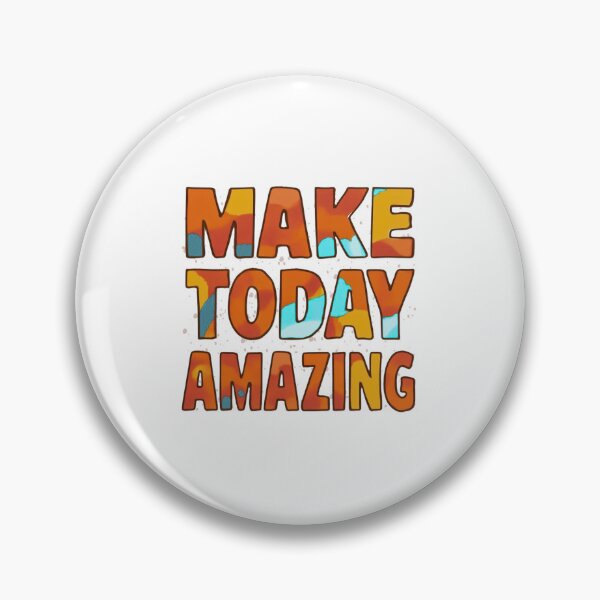Item preview, Make Today Amazing Typography designed and sold by Modern-Tropical.