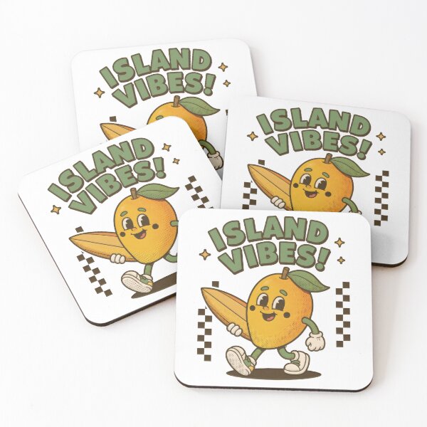 Item preview, Retro Surfer Mango Mascot Vintage Island Vibes designed and sold by RiderSpoon.