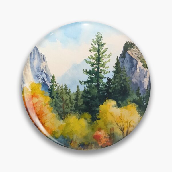 Item preview, Mountain Landscape in Fall designed and sold by Modern-Tropical.