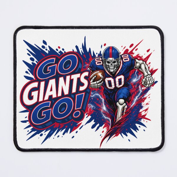 Item preview, Go Giants Go! New York Giants Football Fan #0094 designed and sold by GLUVY-THEME.