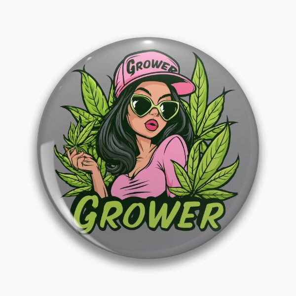 Item preview, Pink Hat Lady Grower designed and sold by RichardRags.