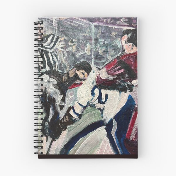 Item preview, Elbows Up – Original Canadian Hockey Painting designed and sold by paulsyme.