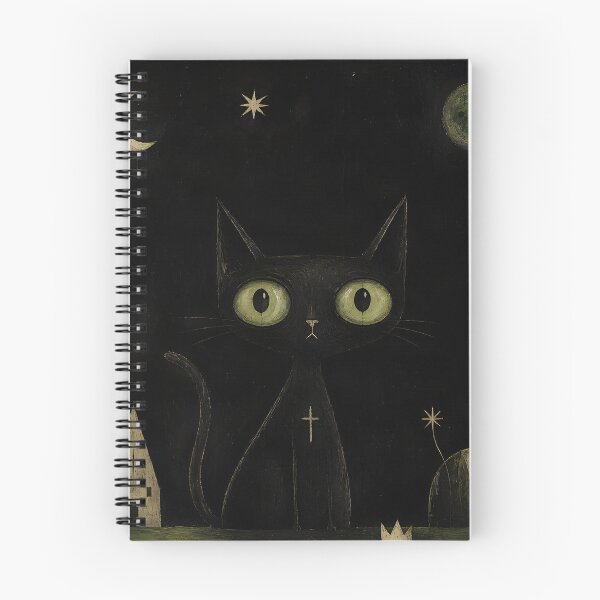 Item preview, Hallows Eve Black Cat Green designed and sold by NewAgerJul.