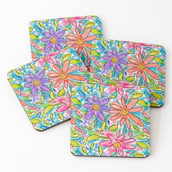 Item preview, Psychedelic Floral designed and sold by shannondoucette.