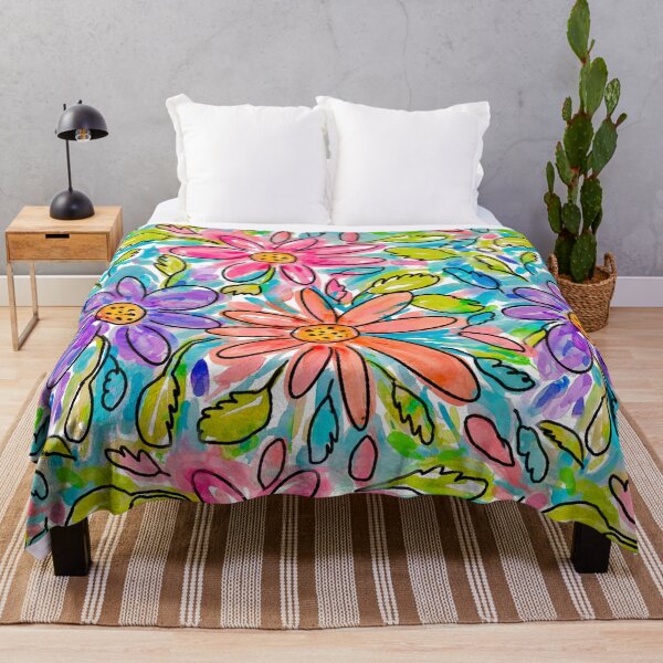 Item preview, Psychedelic Floral designed and sold by shannondoucette.