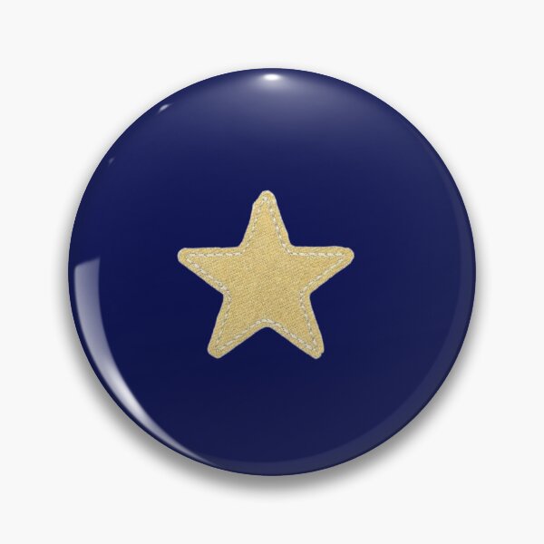 Item preview, gold star patch  designed and sold by tessievdb.