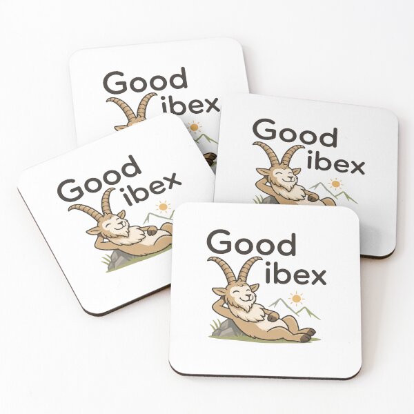 Item preview, Good Ibex – Funny Mountain Goat Animal Pun designed and sold by NicramR.