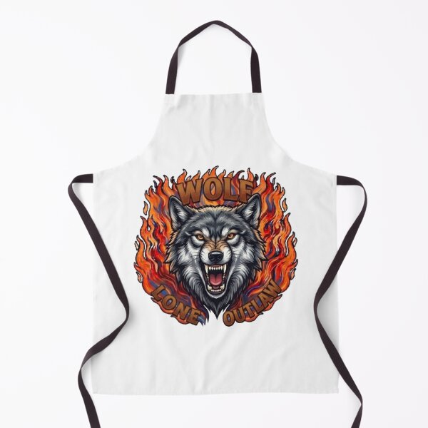 Item preview, WOLF - LONE OUTLAW designed and sold by The best online style shop.
