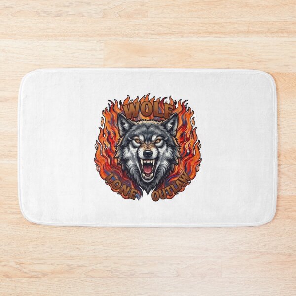 Item preview, WOLF - LONE OUTLAW designed and sold by The best online style shop.