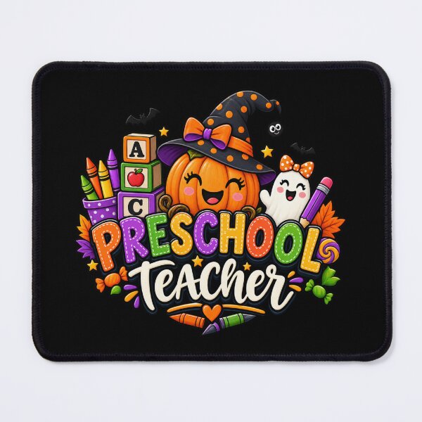 Item preview, Preschool Teacher Halloween Gift Cute Pumpkin Ghost Style designed and sold by Corvoria.