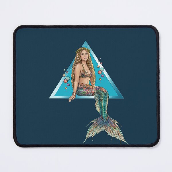 Item preview, MERMAID, OCEAN ART, MARINE CREATURE, BOHO, BOHEMIAN DESIGN designed and sold by classic car craze.
