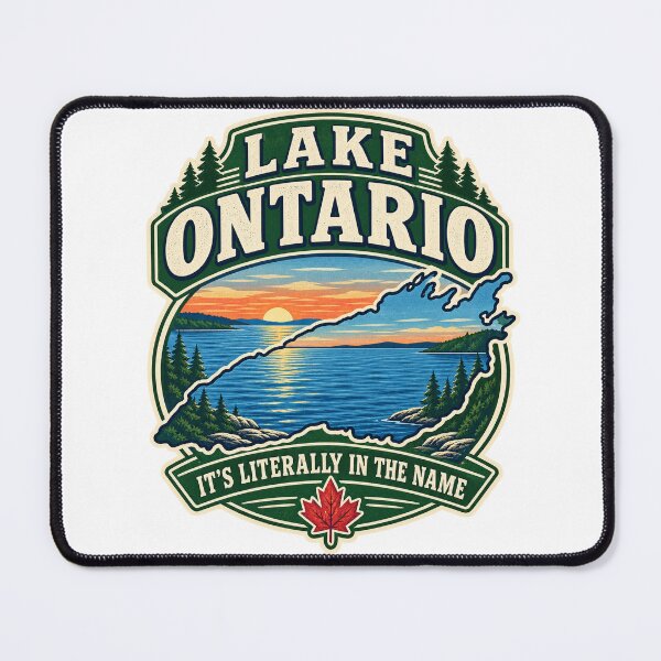 Item preview, Lake Ontario - It’s Literally in the Name designed and sold by ShineEyePirate.