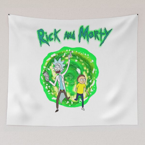 Aperçu de l'œuvre RICK ET MORTY créée et vendue par MSMartgallery.