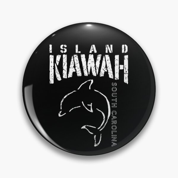 Item preview, Kiawah Island SC Dolphin Souvenir Gift, LAZY TIDE VIBE South Carolina designed and sold by ArtByBollwitt.