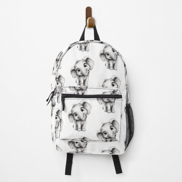 Item preview, Adorable Baby Elephant Pencil Sketch designed and sold by Snurly.