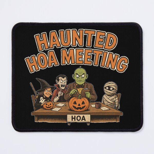 Item preview, Halloween HOA – Haunted HOA Meeting designed and sold by No Excuses Supply.