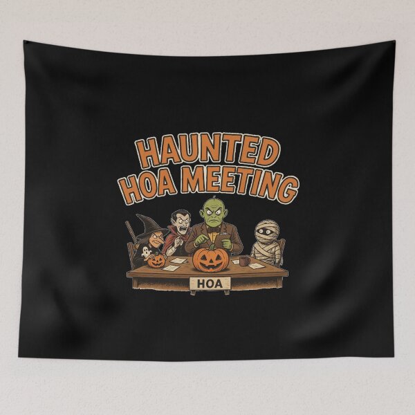 Item preview, Halloween HOA – Haunted HOA Meeting designed and sold by No Excuses Supply.