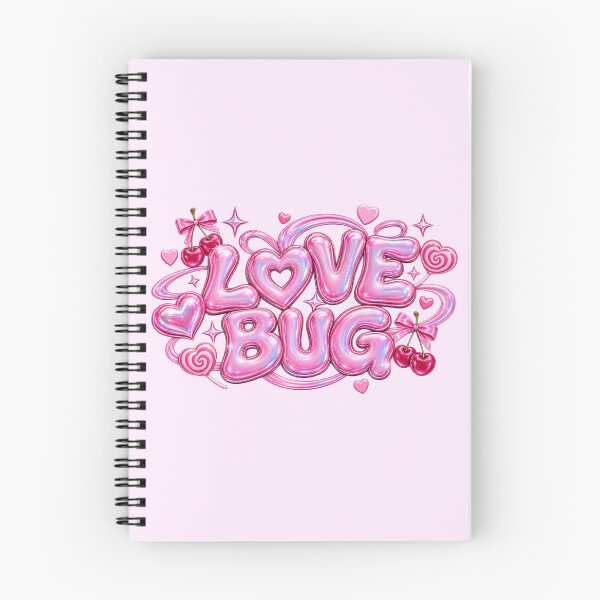 Item preview, Love Bug Candy Chrome Bubble Text designed and sold by Inkworksbyshery.