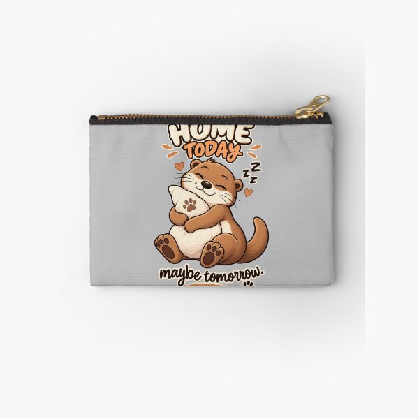 Item preview, Funny Otter Meme Collection - Homebody Otter Meme Cartoon - Introvert Humor designed and sold by MiraLumeStudio.