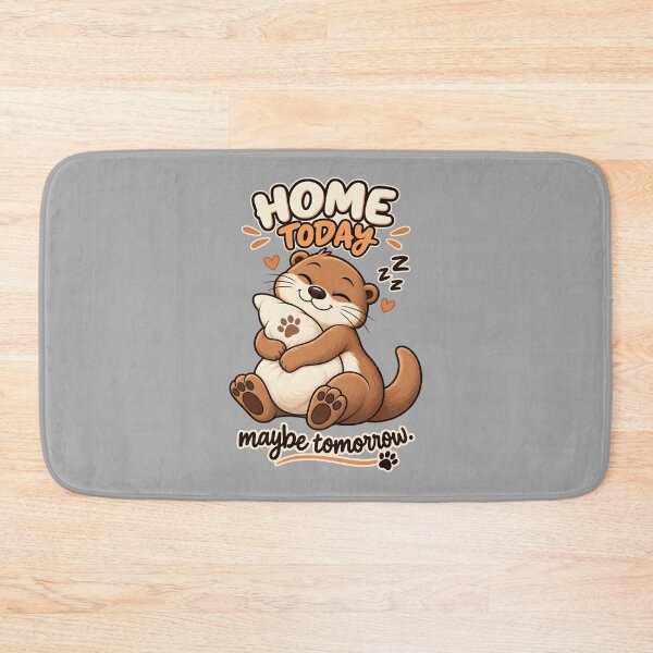 Item preview, Funny Otter Meme Collection - Homebody Otter Meme Cartoon - Introvert Humor designed and sold by MiraLumeStudio.
