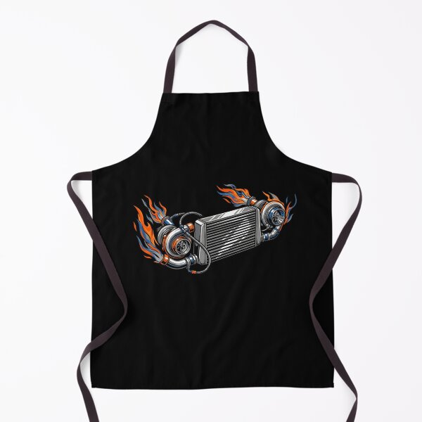 Item preview, Twin Turbo Intercooler Flaming Boost JDM Racing Car Tuning Aesthetic designed and sold by mood-draftsman.