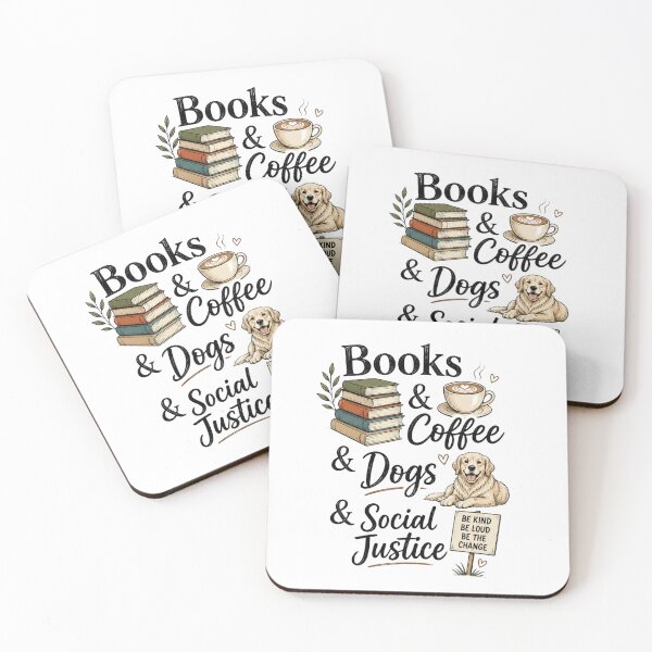 Item preview, Books, Coffee Dogs & Social Justice   designed and sold by Shadova.
