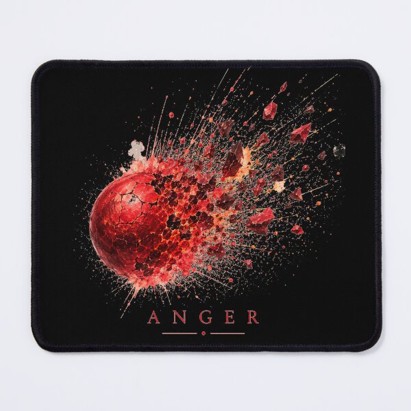 Item preview, Anger Exploding Red Sphere designed and sold by PrintGo26.