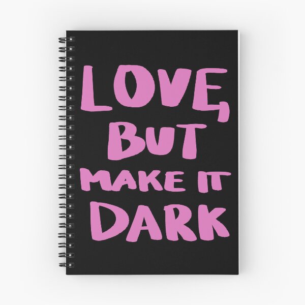 Item preview, Love but make it dark - dark gothic love quote designed and sold by Malvamalu.