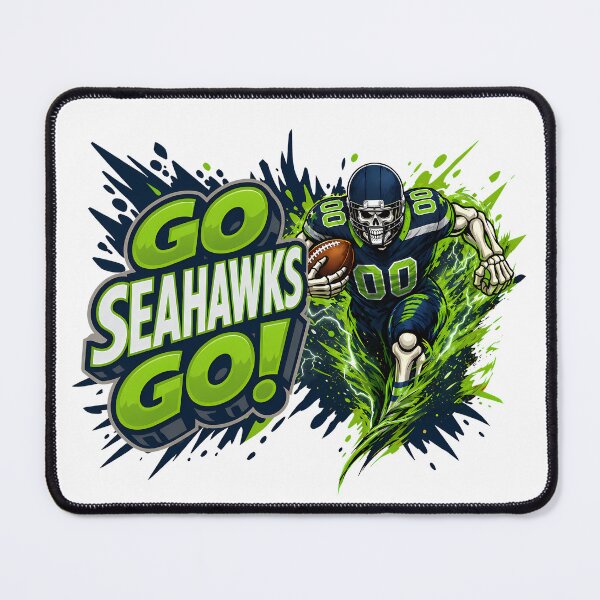 Item preview, Go Seahawks Go! Seattle Seahawks Football Fan #0096 designed and sold by GLUVY-THEME.