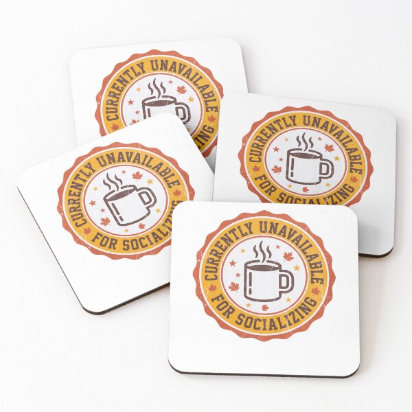 Item preview, Currently Unavailable For Socializing designed and sold by SignumShop.