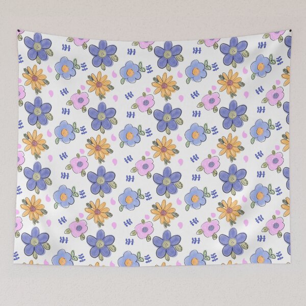 Item preview, Fun Juvenile Cartoon Flowers designed and sold by shannondoucette.