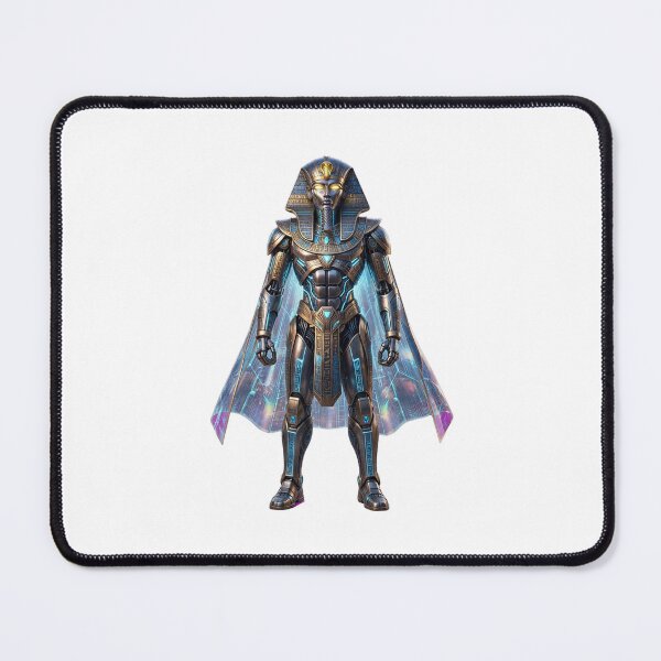 Item preview, Cyber Pharaoh - Futuristic Egyptian Robot God of Neo Cairo designed and sold by Csaba1983.