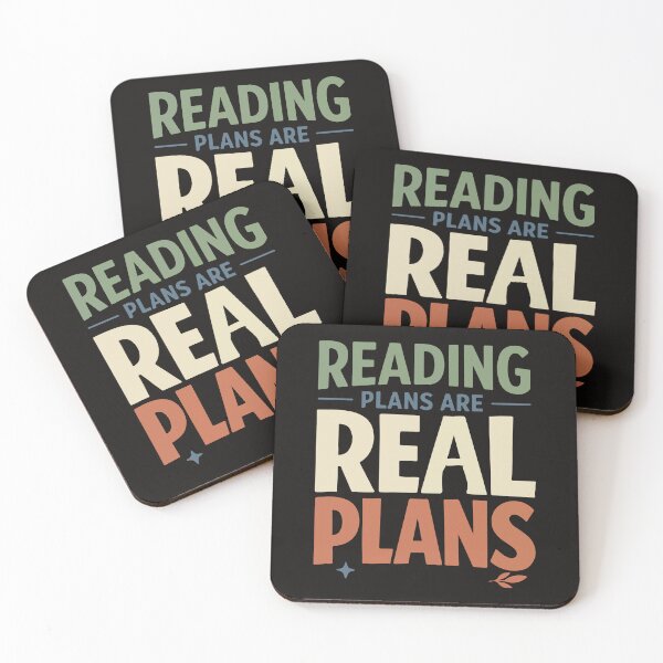 Item preview, Reading Plans Are Real Plans Funny Typography Gift for Book Lovers, Students & Humor Fans designed and sold by stylishdzign.